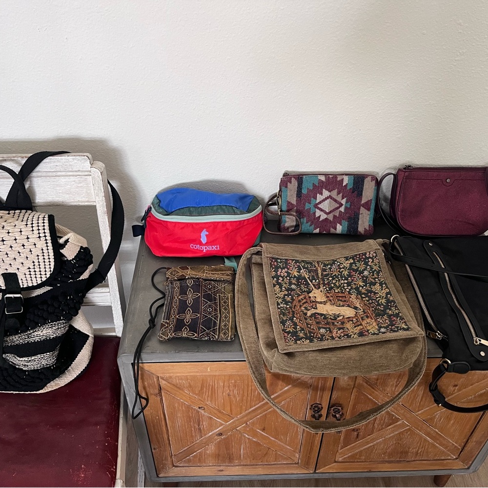 Assorted bags! Take all for $25, or make individual offers. Motivated to sell!